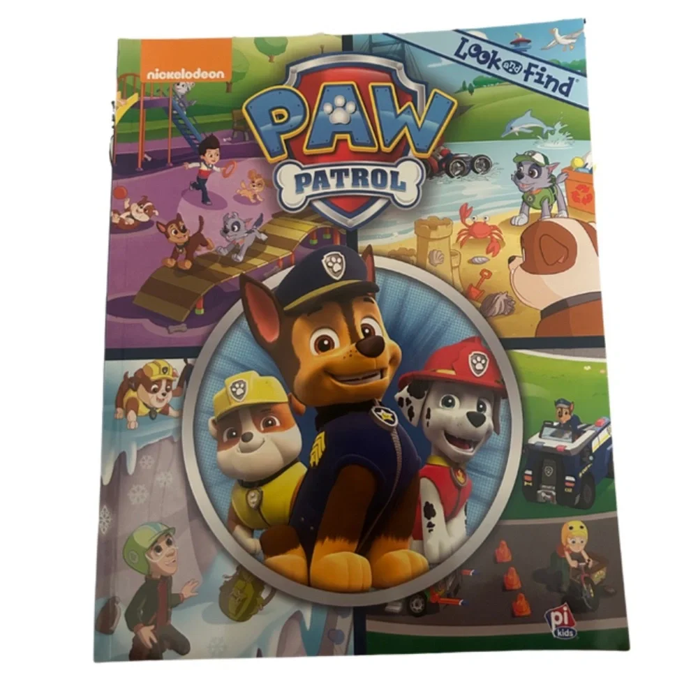 Paw Patrol Bundle | Tote Bag, Look and Find, Coloring & Activity Books | New